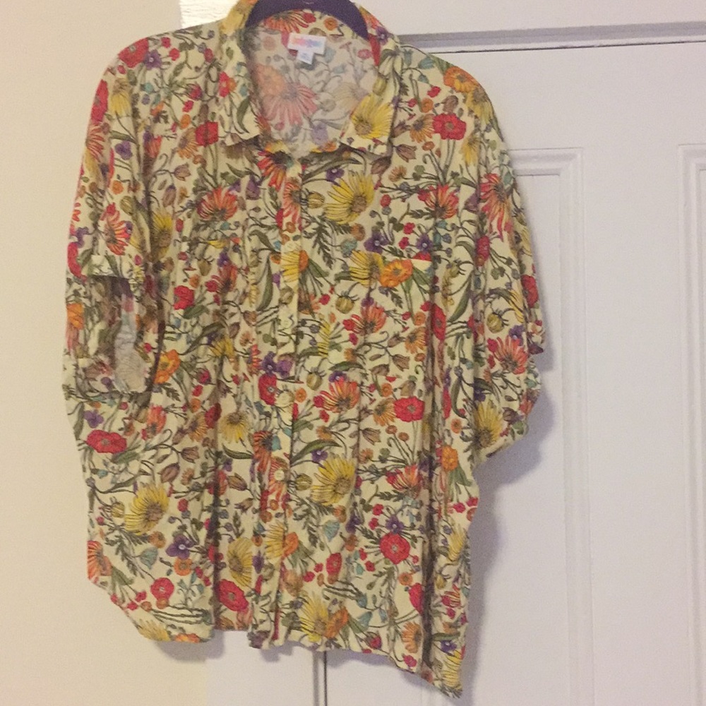 Xl Lularoe Floral Amy